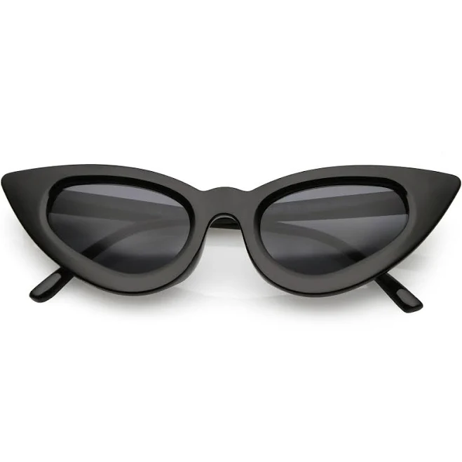 Women's zerouv Indie Festival Retro Oval Cat Eye Sunglasses