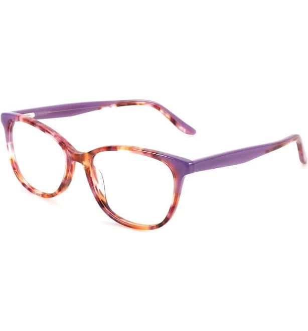 Zenottic Clear Round Acetate Glasses 50mm Lens
