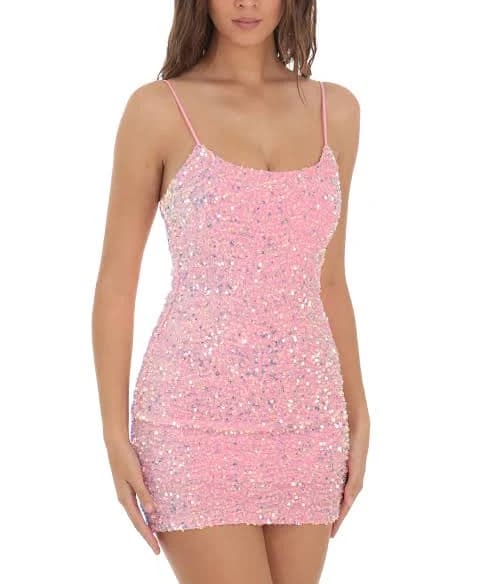 Iridescent Sequin Bodycon Dress