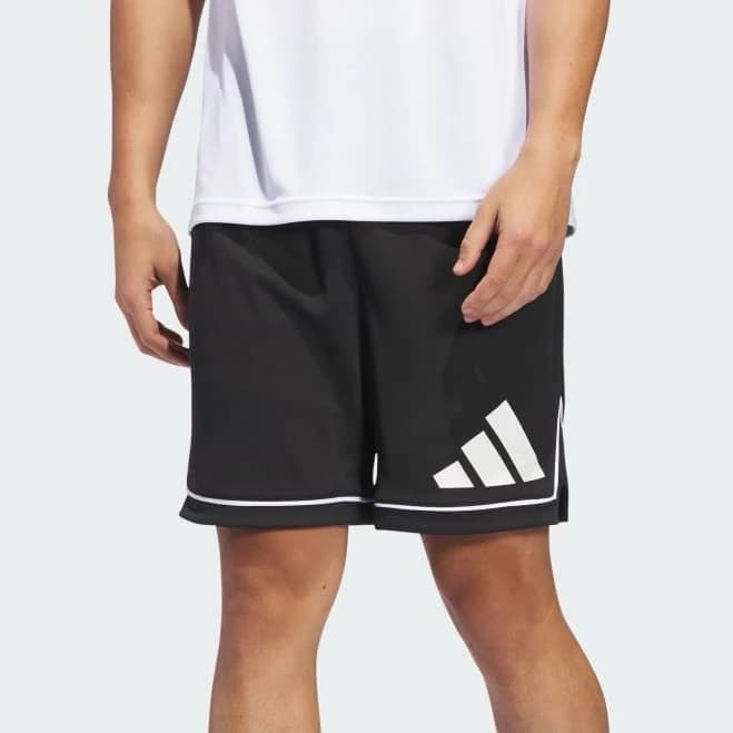 Men Adidas Basketball Badge Shorts