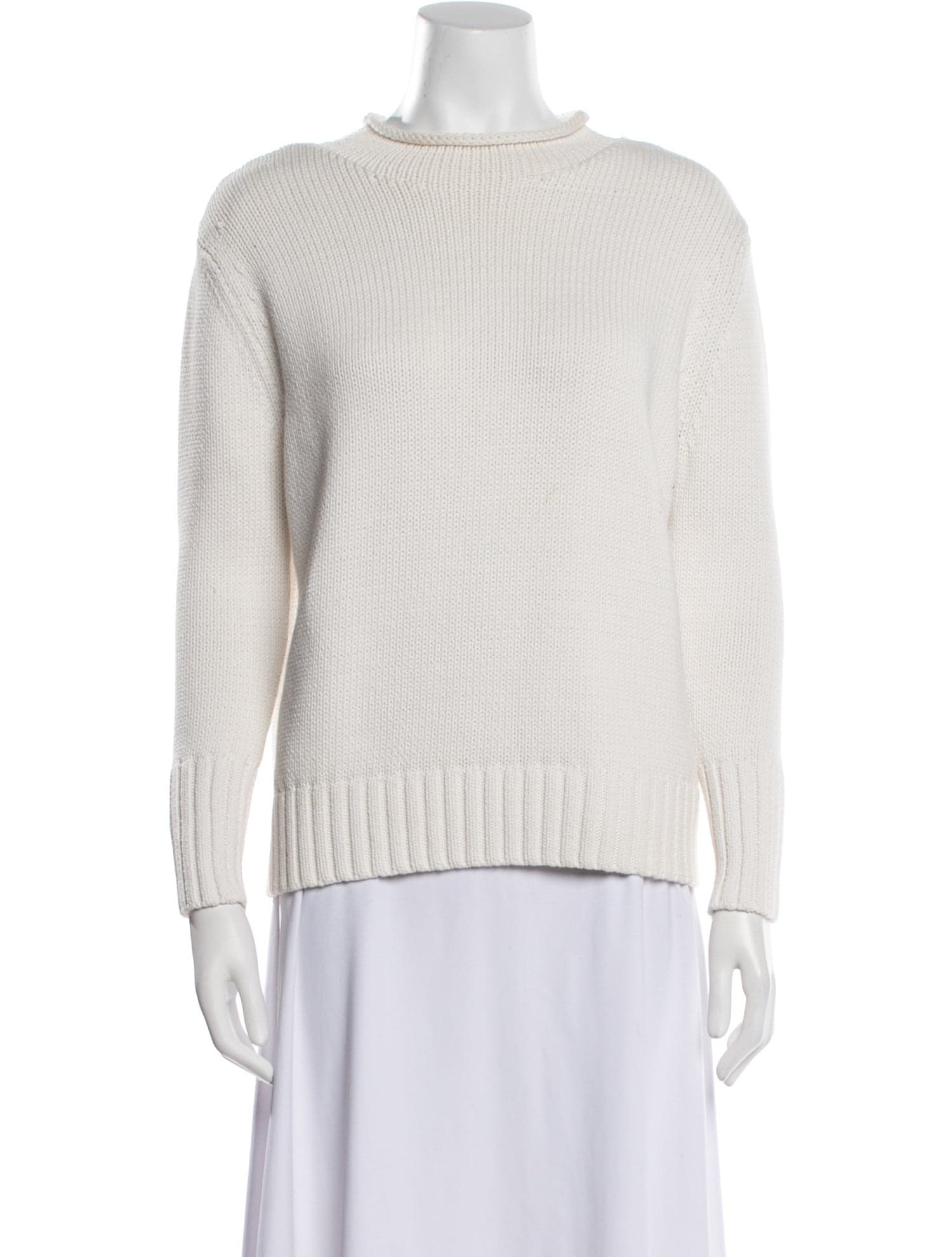 Gimaguas V-Neck Sweater w/ Tags - White Knitwear, Clothing - XGSIA22125 | The RealReal