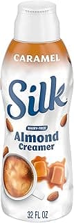 Silk Caramel Almond Creamer, Gluten-Free, Non-GMO Project Verified, 1 Quart, 32 Oz