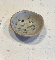 Blue Speckled Stoneware Bowl - Small