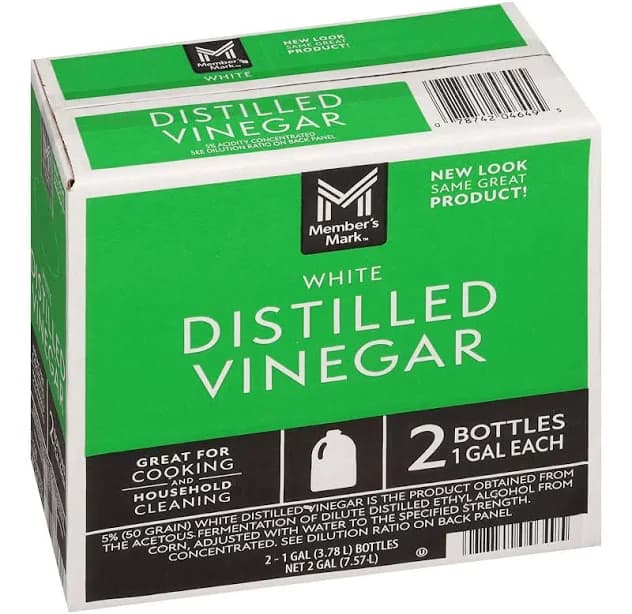 Daily Chef Distilled White Vinegar 2/1 Gallon Jugs (2 Pack)