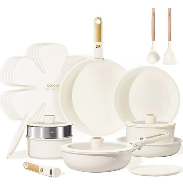 Carote 21 Pieces Pots and Pans Set