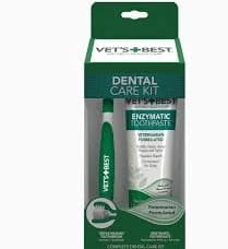 Vet's Best Dog Toothbrush and Enzymatic Toothpaste Set