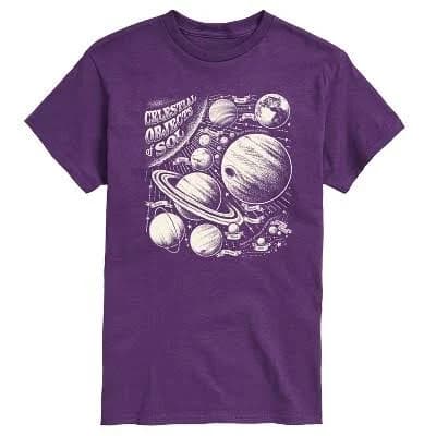 Men's Celestial Objects Graphic T-Shirt