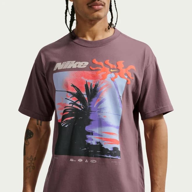 Nike Men's Sportswear Palm Tree Graphic T-Shirt