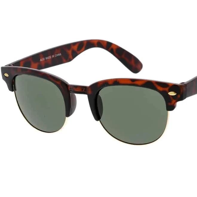 Clubmaster Men's Tortoise Shell Sunglasses