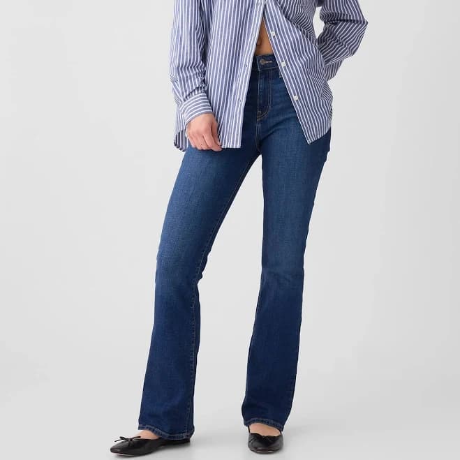 Gap Factory Women's Mid Rise Universal Baby Boot Jeans
