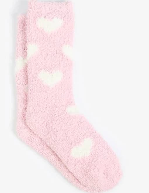 maurices Women's Cozy Heart Crew Socks