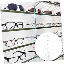 Amazon.com: SOLUSTRE 6pairs Tabletop Acrylic Glasses Stand Sunglasses Display Rack for Store Home Use Sturdy and Stylish Eyewear Holder with Rods for Organizing Glasses : Industrial & Scientific