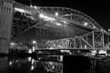 Cleveland Pictures Black and White: The Veterans Memorial Bridge
