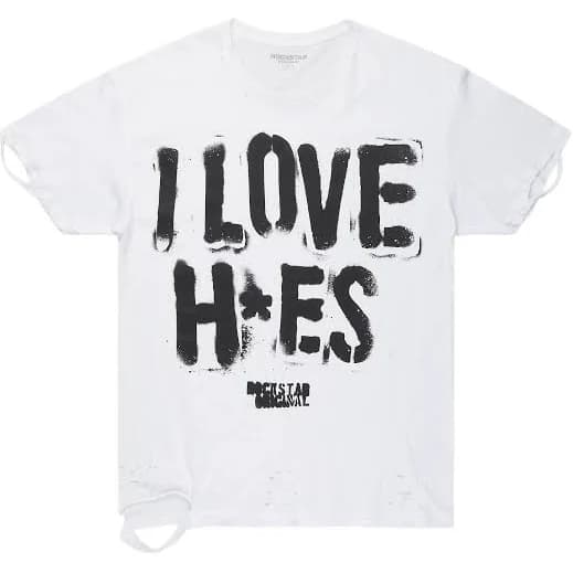 Banyan White Graphic Oversized T-Shirt XL / White