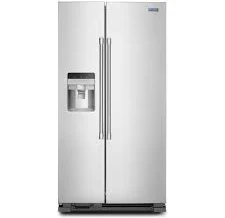 Package - Maytag - 24.5 Cu. Ft. Side-by-Side Refrigerator - Fingerprint-Resistant Stainless Finish + 3 more items