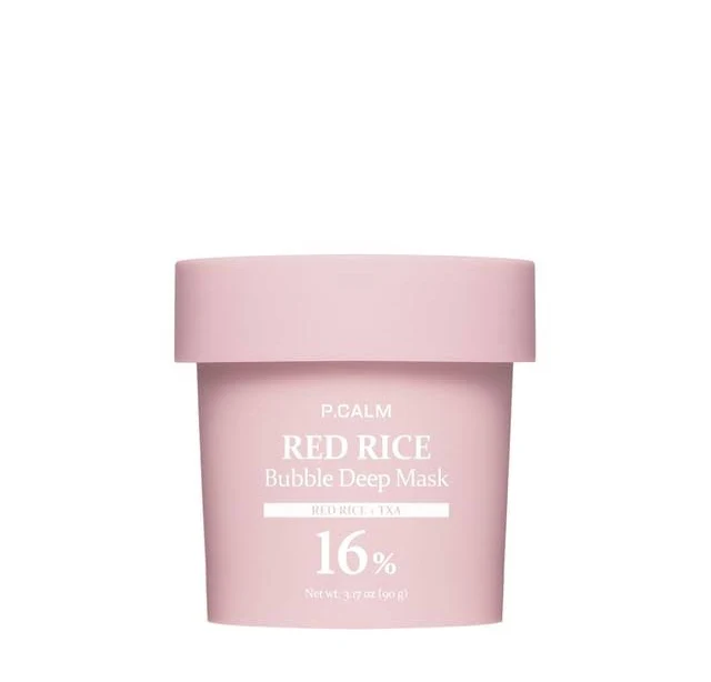 P. CALM Red Rice Bubble Deep Mask
