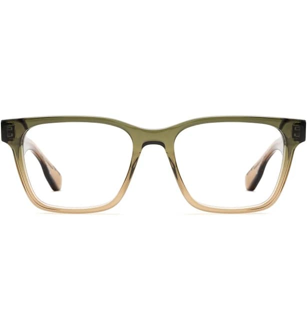 Krewe Unisex Booker Gradient Square Prescription Eyeglasses