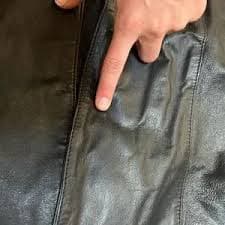 Brandon Thomas | Jackets & Coats | Vtg Black Leather Trench Coat | Poshmark