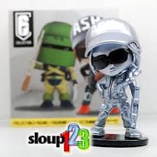 RAINBOW 6 SIEGE - ASH - CHIBI COLLECTIBLE FIGURE - TOM CLANCYS - SILVER CHASE | eBay