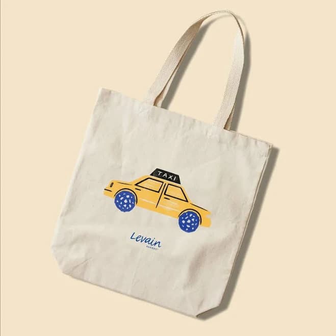 levain Bakery Bicycle Tote Bag