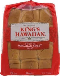 Kings Hawaiian Sweet Roll 12 Oz