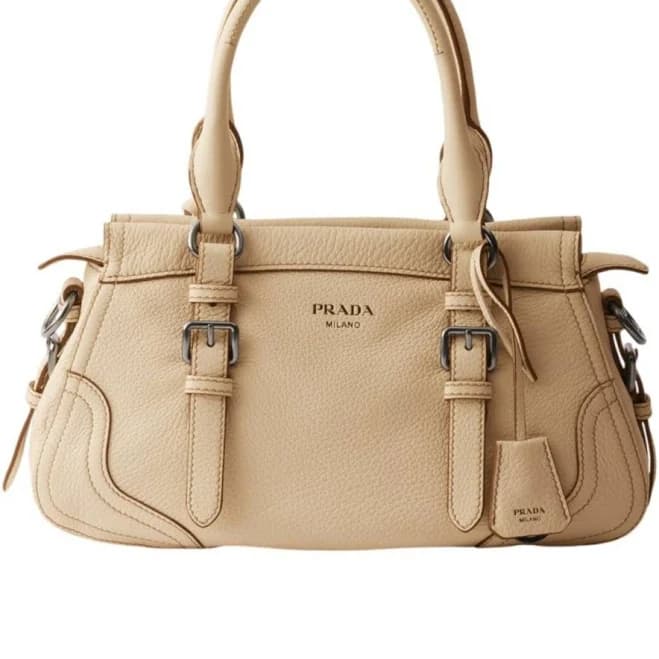 Prada Women's Large Leather Tote Bag