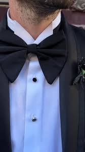 Oversized Bat Wing Black Bow Tie. Bold Black Accessory for Weddings & Galas. - Etsy Australia