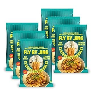 Classic Soy Noodles - Sun-Dried, Wavy Asian Instant Noodles Tossed in Savory Soy Scallion Sauce - Ready in 6 Minutes - Vegan, High Protein, No MSG, 3.45 oz (Pack of 6)
