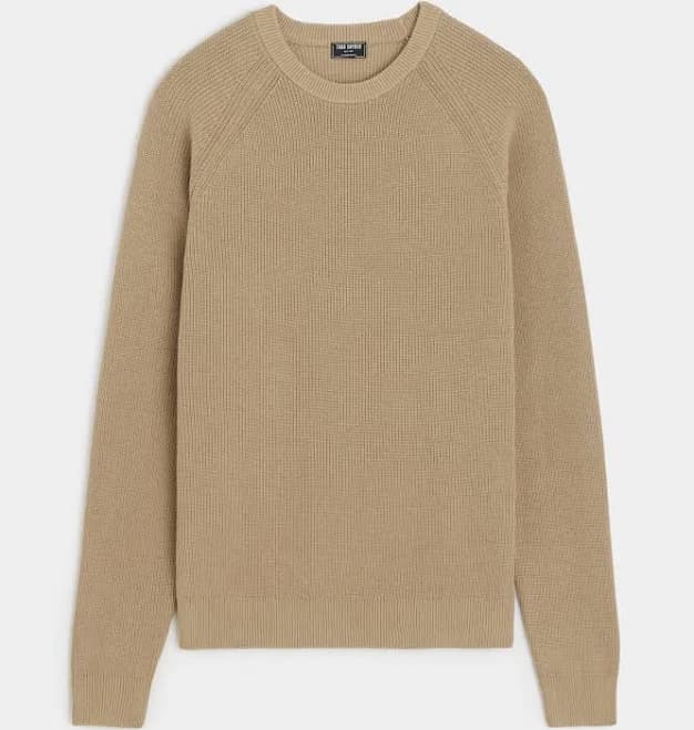 Beechwood Men's Ribbed Crewneck
