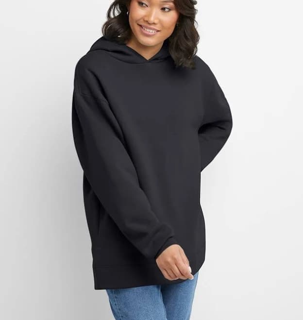Hanes Women's EcoSmart Fleece Hoodie with Kangaroo Pocket