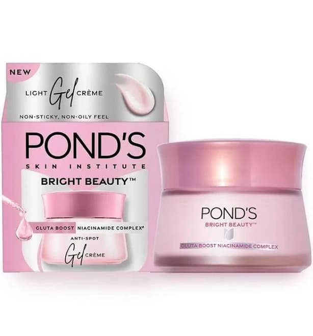 Pond's Bright Beauty Gel Creme With Glutaboost Niacinamide For Dark