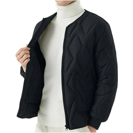 Men's Oversized Thermal Fleece Jacket