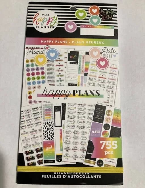 The Happy Planner Happy Plans Value Pack Stickers