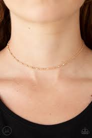 Take a Risk - gold - Paparazzi necklace – JewelryBlingThing