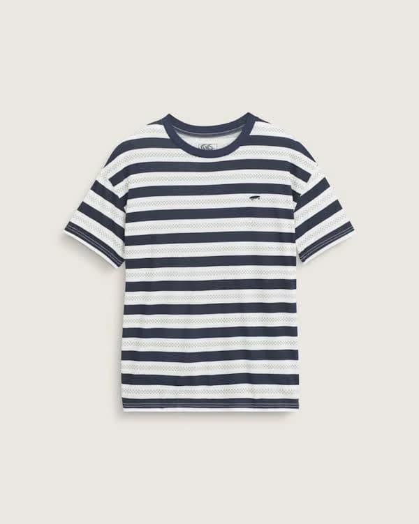 Vans Women's Salton Stripe Checkerboard T-Shirt