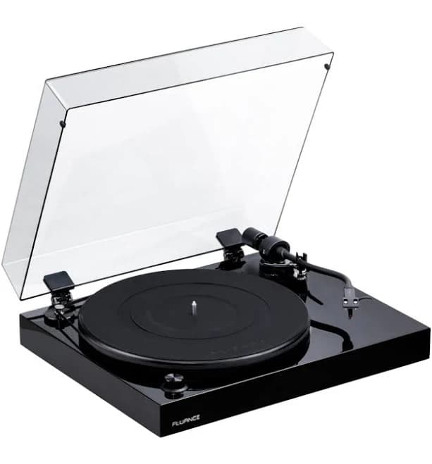 Fluance Reference RT82 High Fidelity Vinyl Turntable PA10 Phono Preamp and Powered Speakers