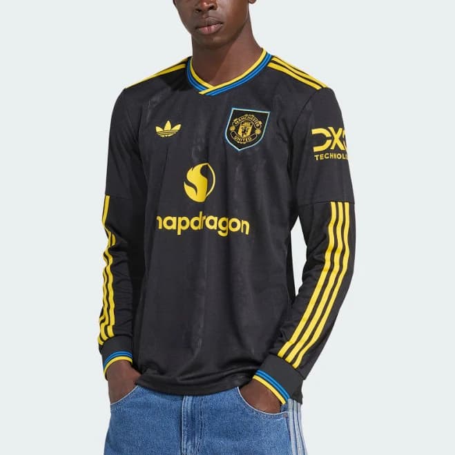 adidas Manchester United 25/26 Long Sleeve Third Jersey Men's