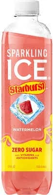 Sparkling Ice Starburst Watermelon Flavored Sparkling Water