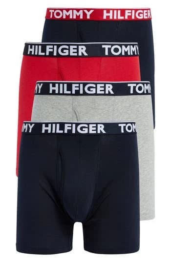 Tommy Hilfiger Men's 4-Pack Boxer Briefs
