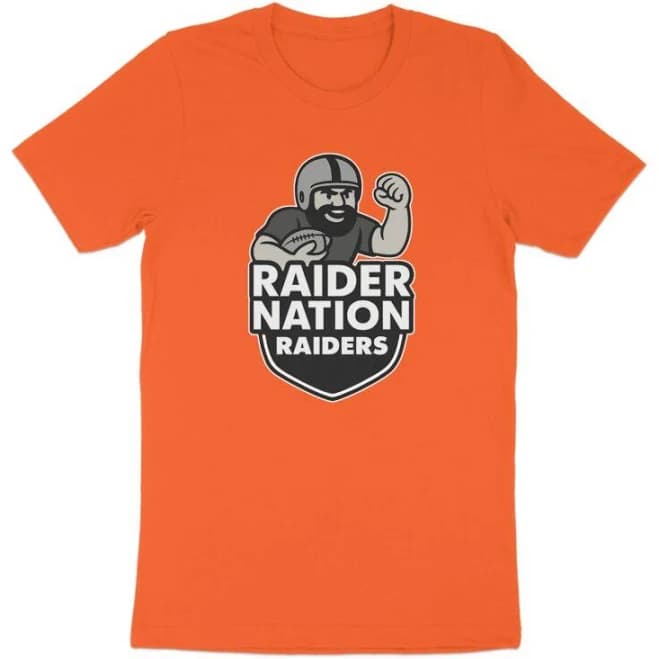 Las Vegas Raiders Cartoon Raider Fan T-Shirt