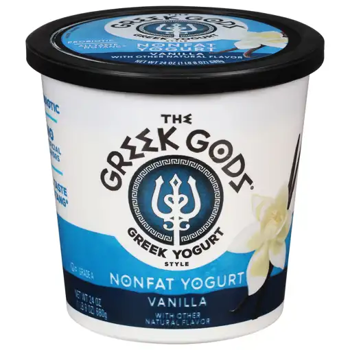 County Market North Branch – The Greek Gods Yogurt, Vanilla, Nonfat, 24 Oz (1 Lb 8 Oz) 680 G