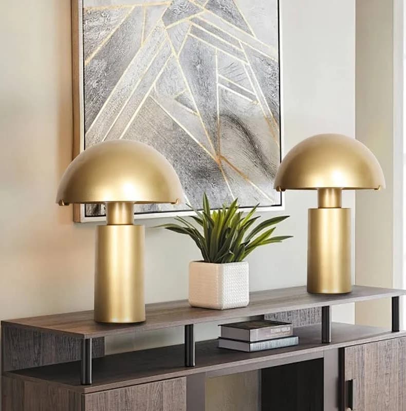 Mushroom Table Lamp Set of 2