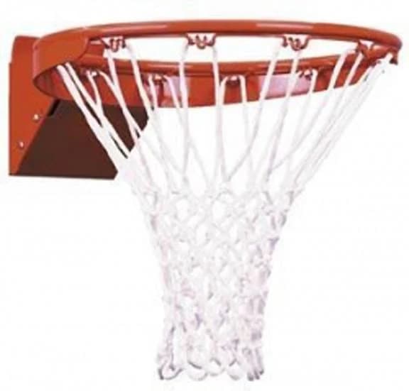 First Team Ft186 Heavy Duty Flex Orange/White Basketball Goal 3/16" STEEL RIM SUPPORT