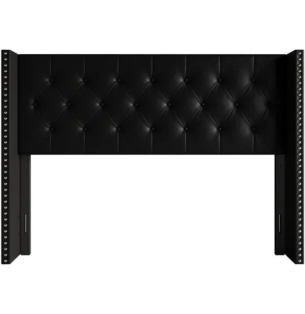 Joshuwa Upholstered Headboard House of Hampton