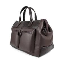 Genuine Leather Travel Duffel Bag – Handmade Canvas Weekender - Etsy New Zealand