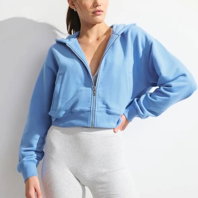 Abercrombie & Fitch Women's On The Go Full-Zip Hoodie
