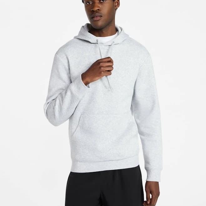 Athletic Works Men's and Big Men's Fleece Zip Hoodie Sweatshirt