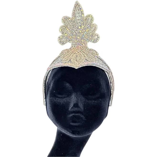 Red Feather Carnival Headpiece