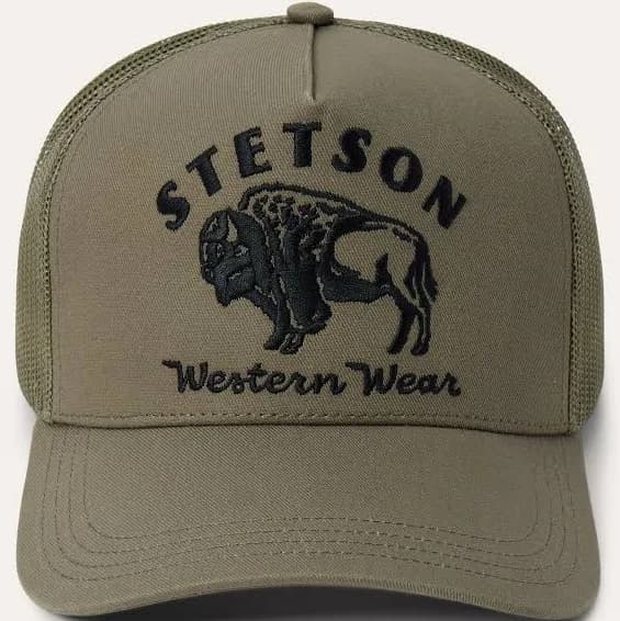 Stetson Bison Trucker Hat