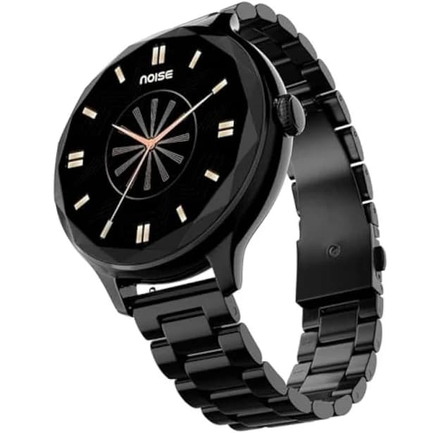 NoiseFit Diva Smartwatch with Diamond Cut Dial and Amoled Display